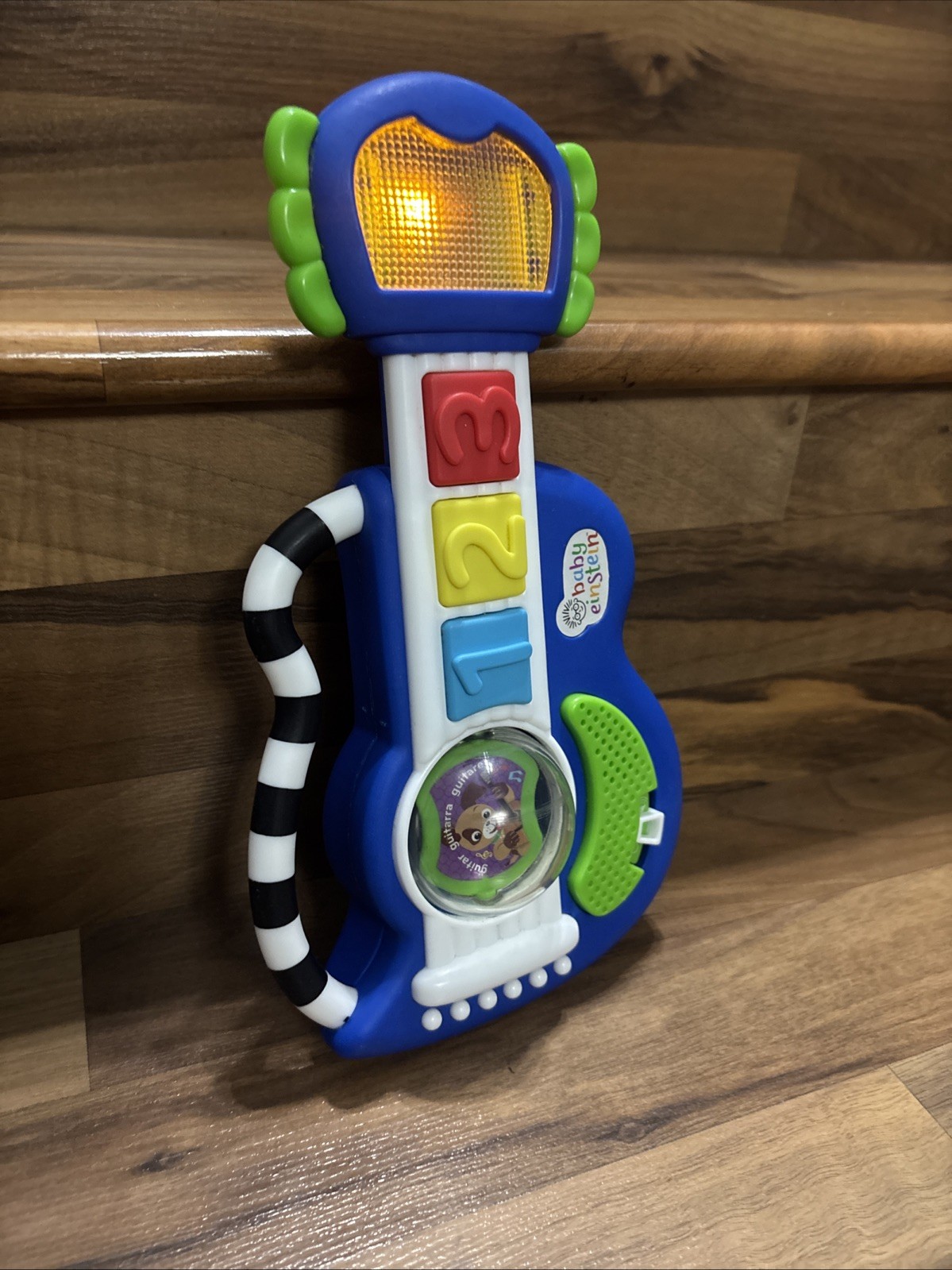 Baby Einstein Rock, Light & Roll Guitar - tested and works