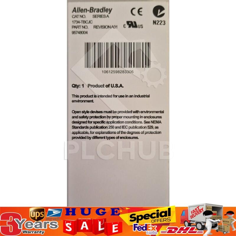 ALLEN BRADLEY 1734-TBCJC BRAND NEW IN BOX US Free Tax