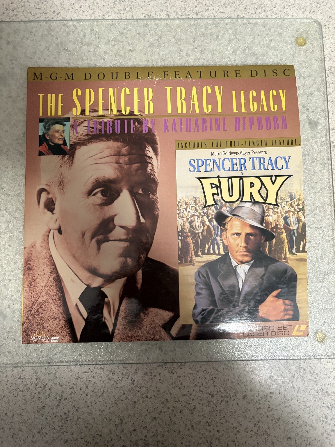 The Spencer Tracy Legacy LaserDisc 1993 Tribute Double Feature MGM