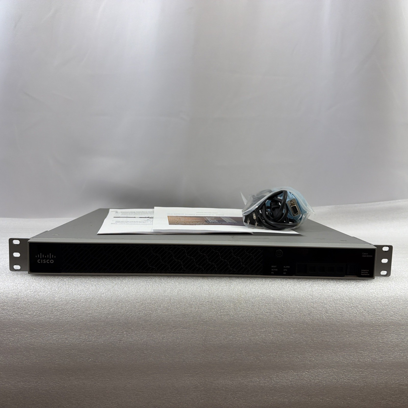 Cisco ASA5512VPN-ASA 5512-X w/250 AnyConnect And Mobile. Security Plus License.