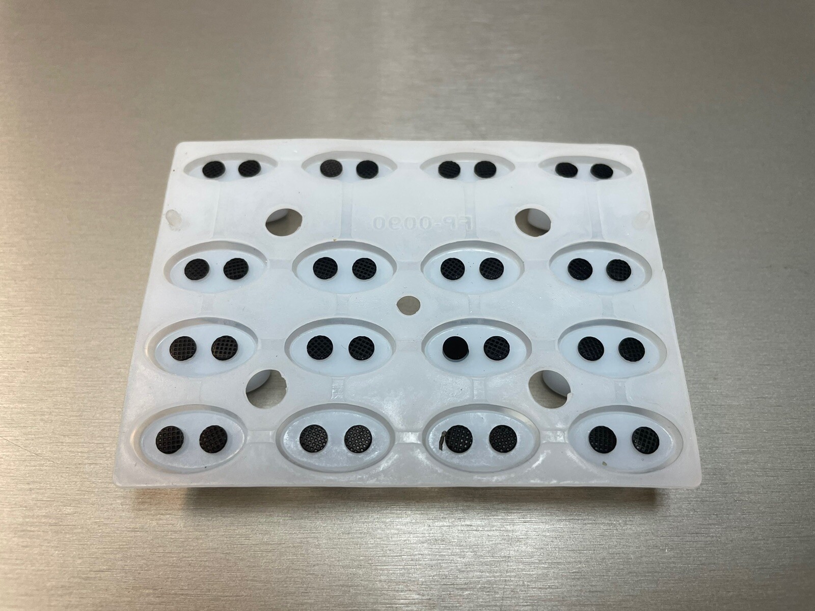 DMP Silicone Rubber Keypad replacement, Translucent White, THINLINE SERIES, New
