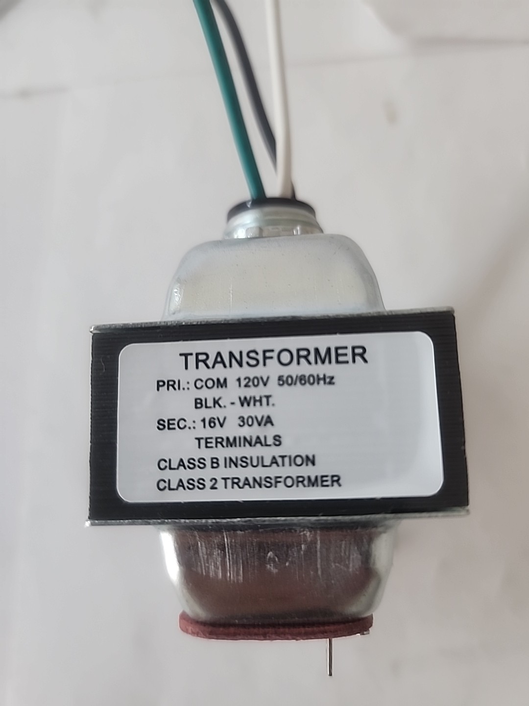 Doorbell Transformer 16V 30VA Hardwired Door Chime Transformer Doorbell