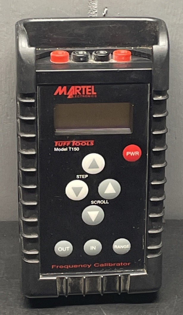 Martel Electronics Tuff Tools Model T150 Frequency Calibrator w/ Case - Working!