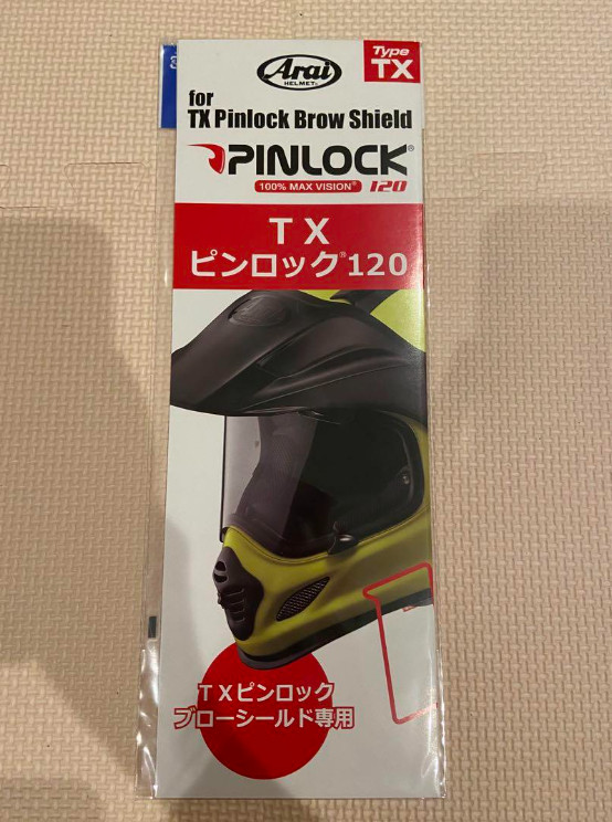 Arai pinlock TX Arai 011081 XD-4 TOUR-X4 tour cross visor shield 120 Clear JAPAN