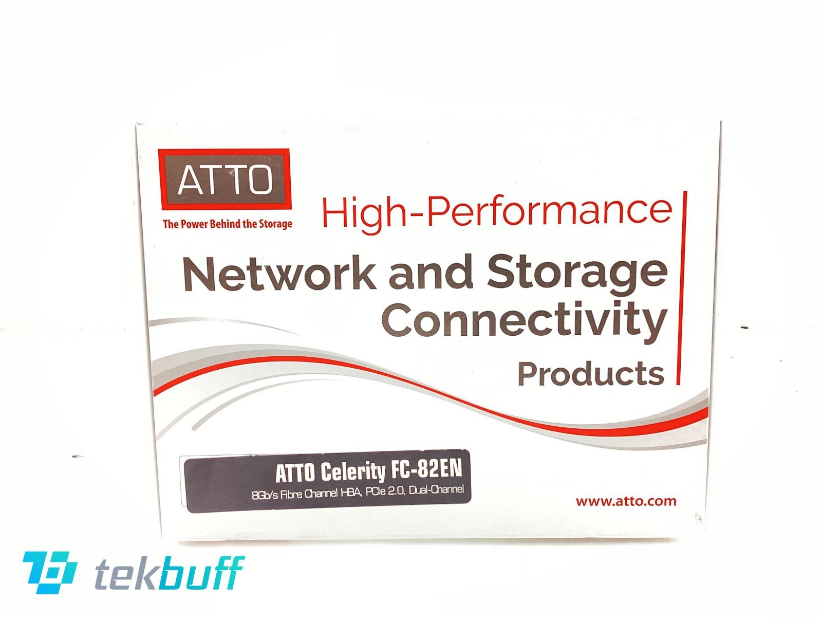 ATTO CTFC-82EN-000 - FC-82EN Dual-Channel 8Gb/s PCIe 2.0 HBA (SFP's included)