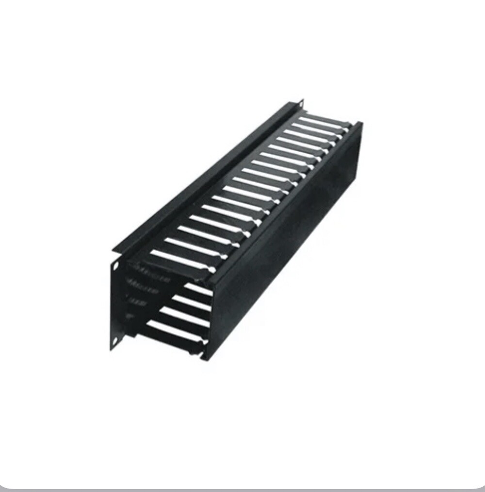 MIDDLE ATLANTIC PRODUCTS | PHCM-2-3  Plastic Cable Manager, 2 RU, 3"D Free Ship
