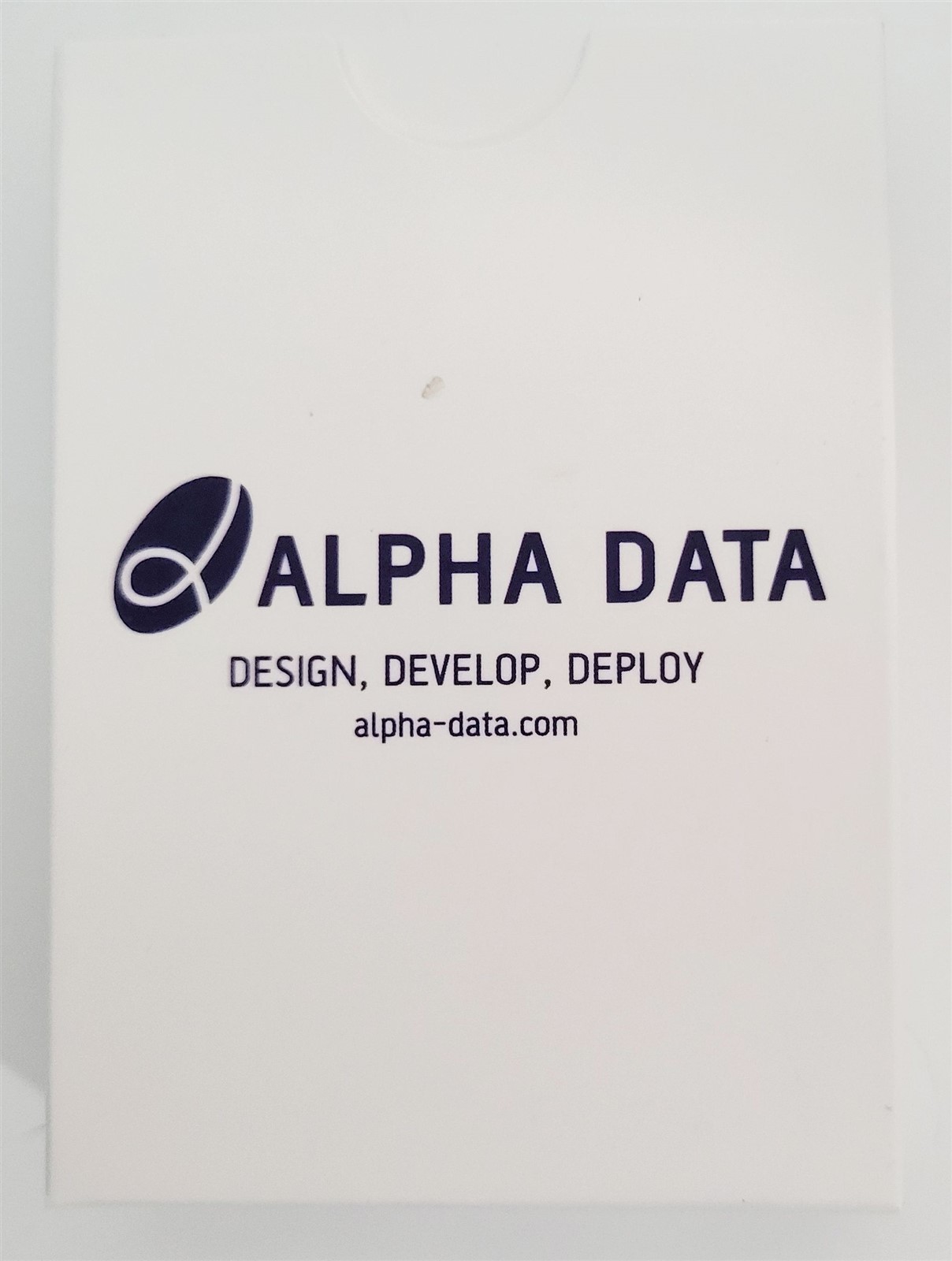 Alpha Data Design Develop Deploy Playing Cards New Military