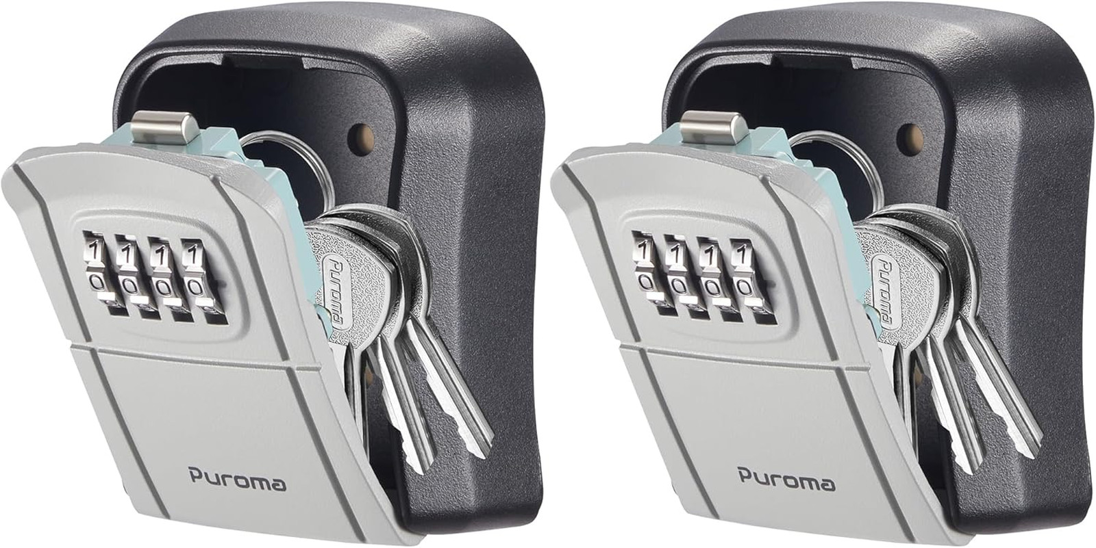 Key Lock Box Combo Wall Mount Safe Storage Key Organizer Weatherproof Durable
