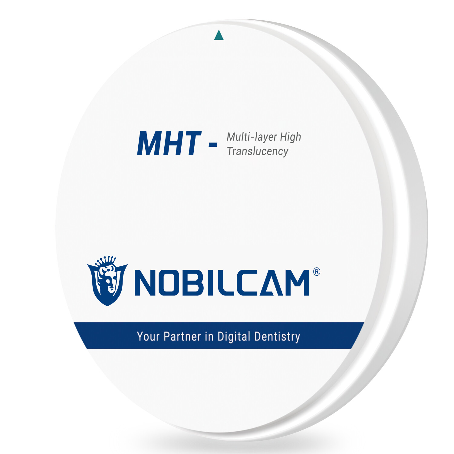 HUGE NOBILCAM MHT Zirconia Discs CAM/CAD Block Multilayer High Translucency 98mm
