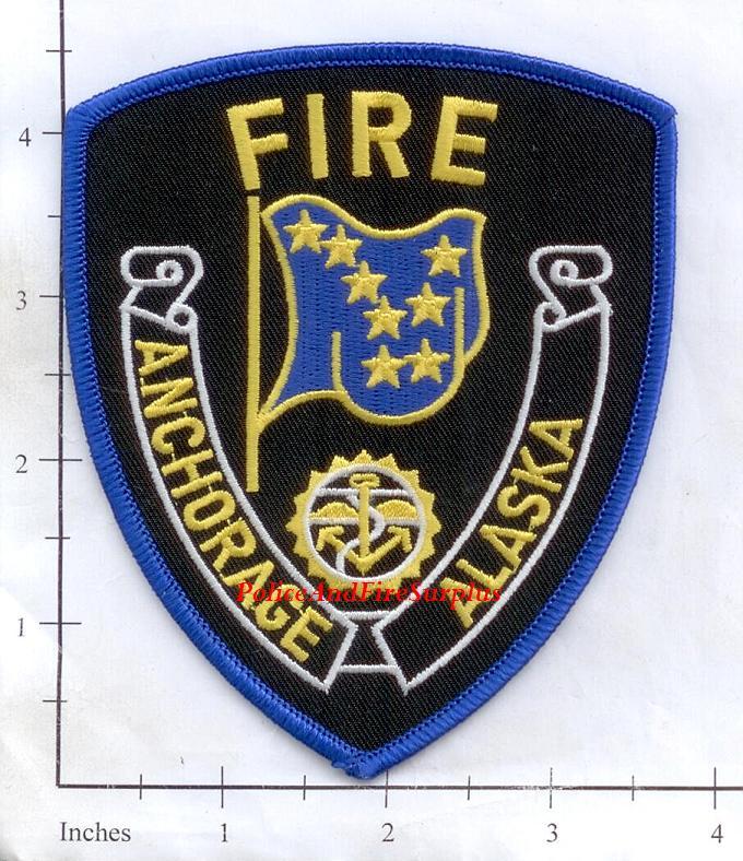 Alaska - Anchorage AK Fire Dept Patch