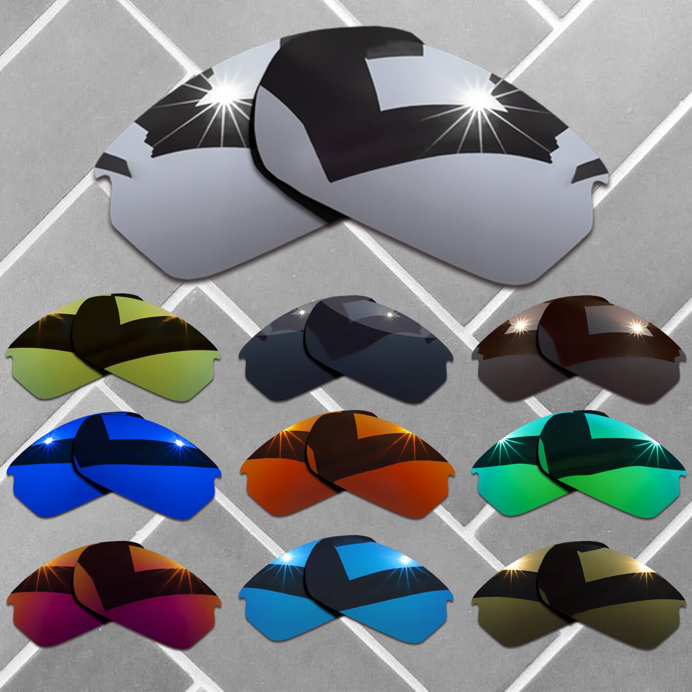 US Anti-Scratch Replacement Lenses for-Oakley Carbon Shift Polarized-Choices