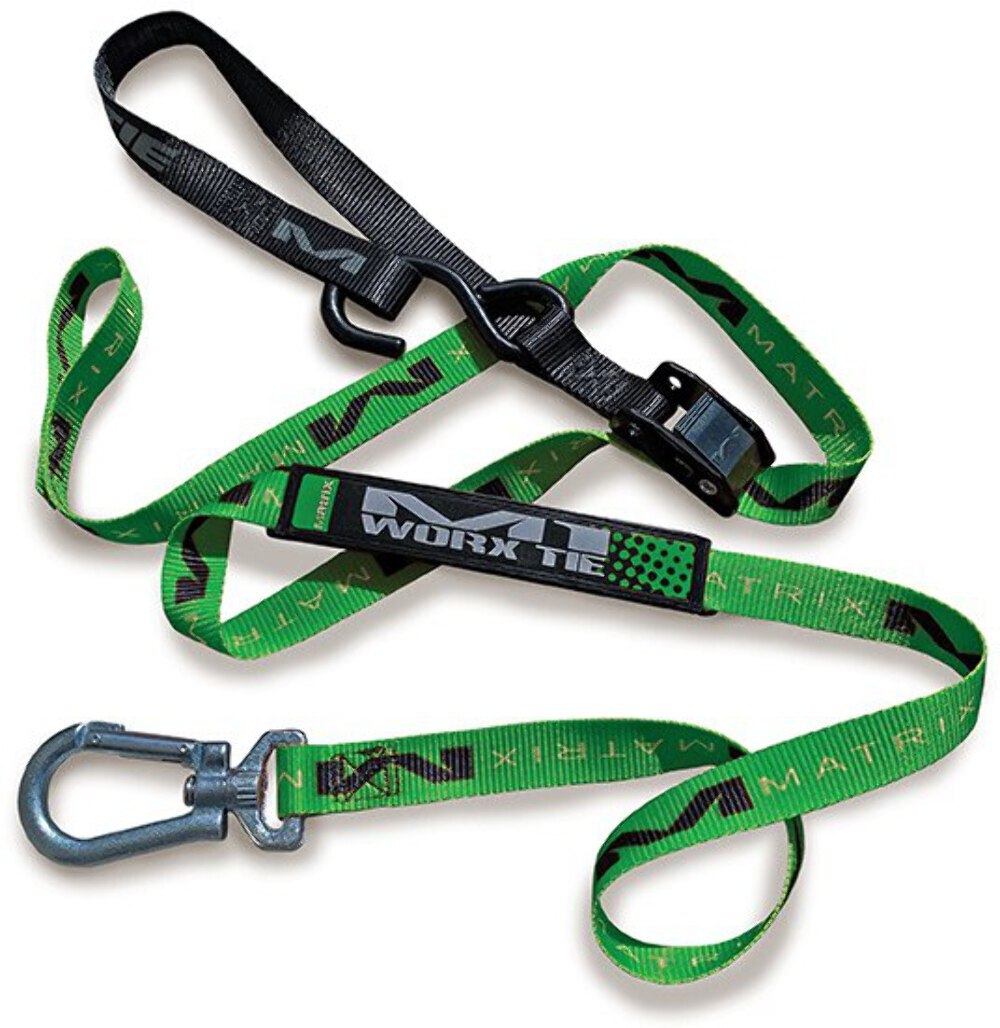 Matrix Concepts M1.0 Worx Tie Down Set Green