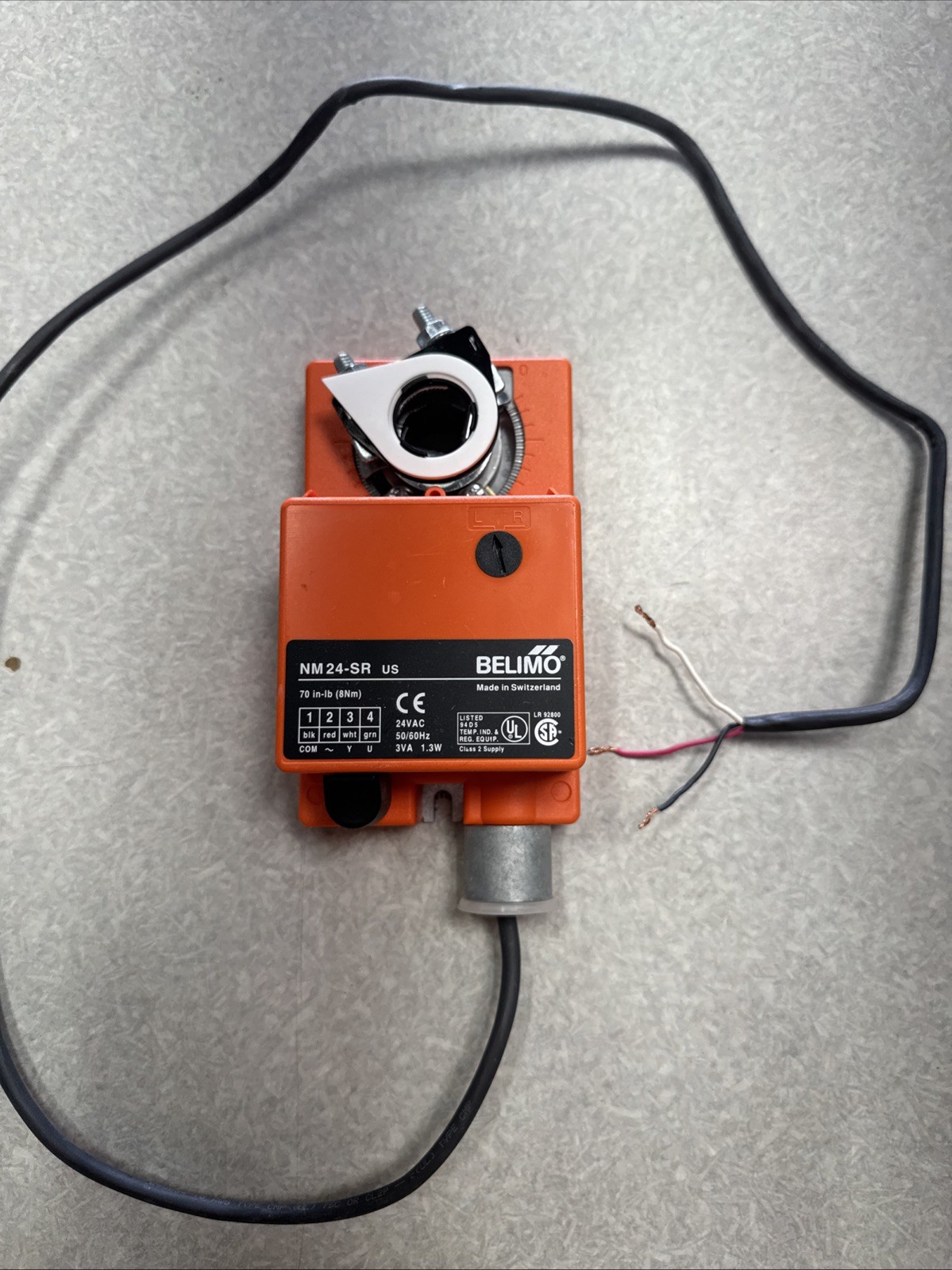 BELIMO NM24-SR US Modulating Damper Actuator HVAC Switzerland UNTESTED