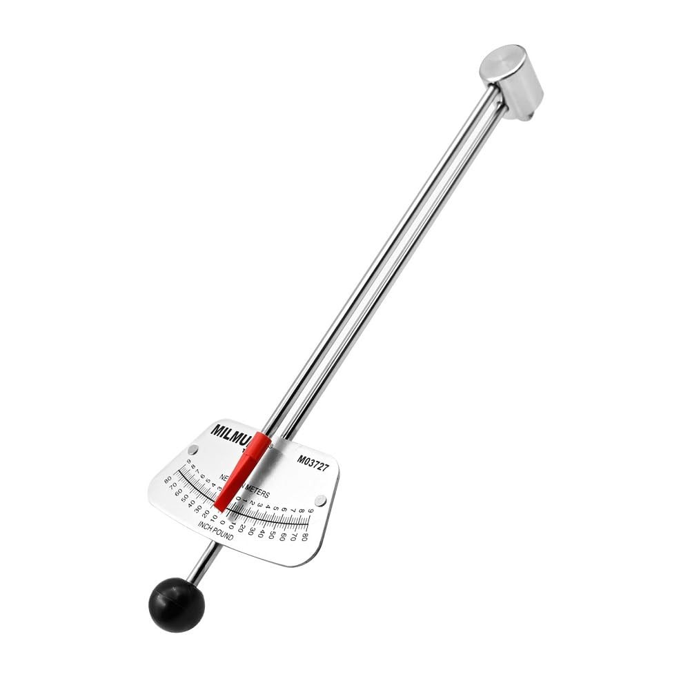 1/4" Drive Beam Torque Wrench Precision InstrumentCompatible with SAE and MM ...