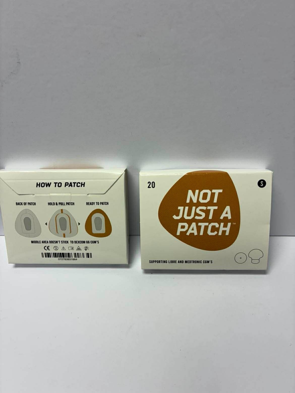 2 Dexcom CGM G6 Patches Size Medium Not Just A Patch 20 Count Each