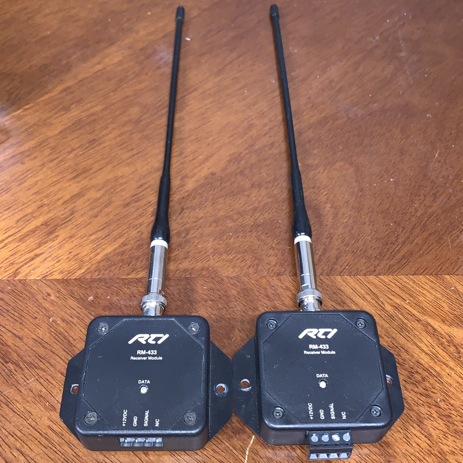 Set Of 2 RTI RM-433 Receiver Module Remote Technologies Inc P/N 20-210038-16