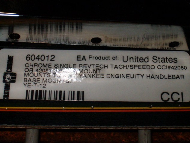 Yankee Engineuity Gauge Mount for Revtech Tach/Speedo