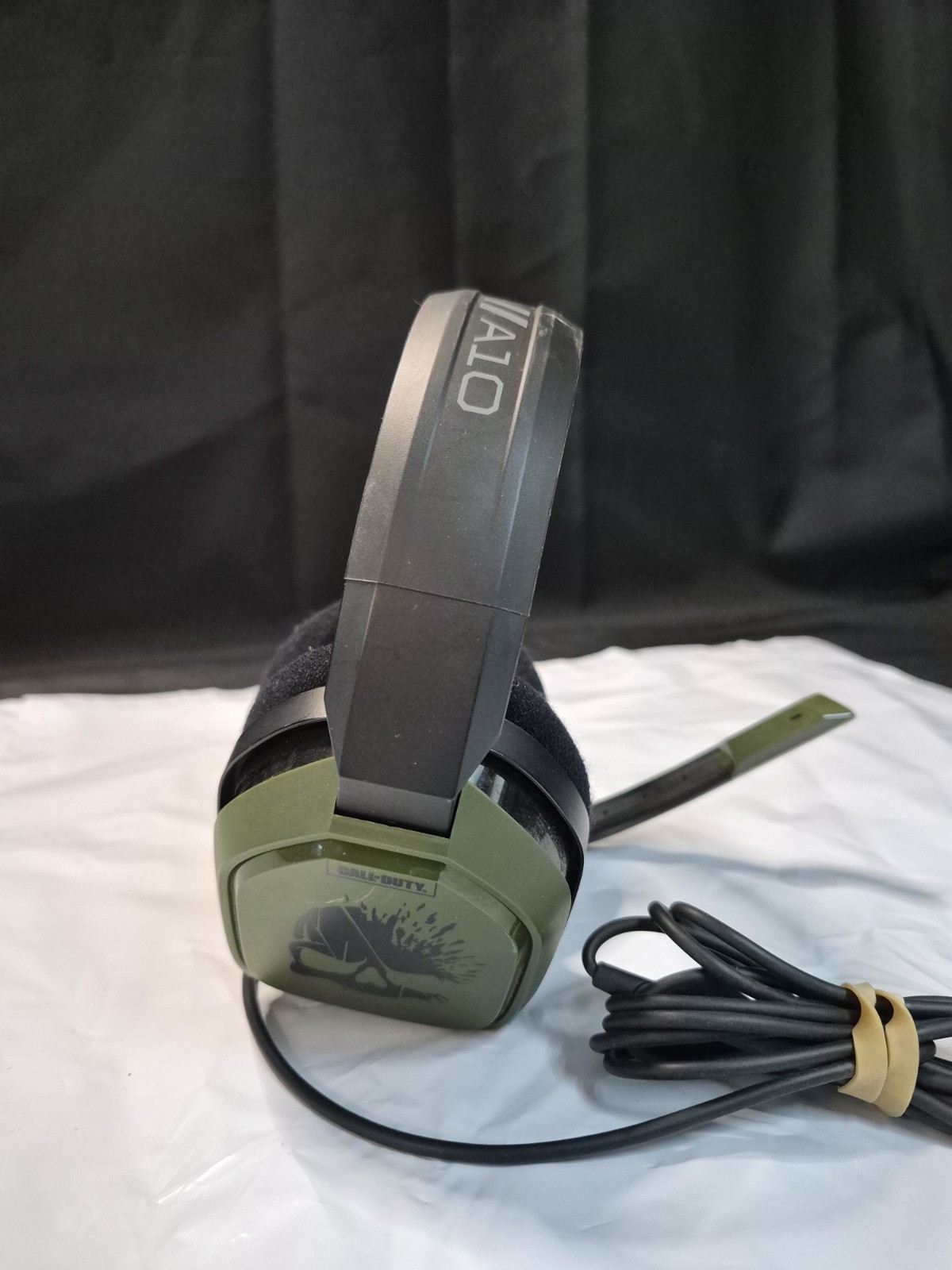 Astro A10 Call of Duty Edition Wired Gaming Headset Green PS4 Xbox  Works Great
