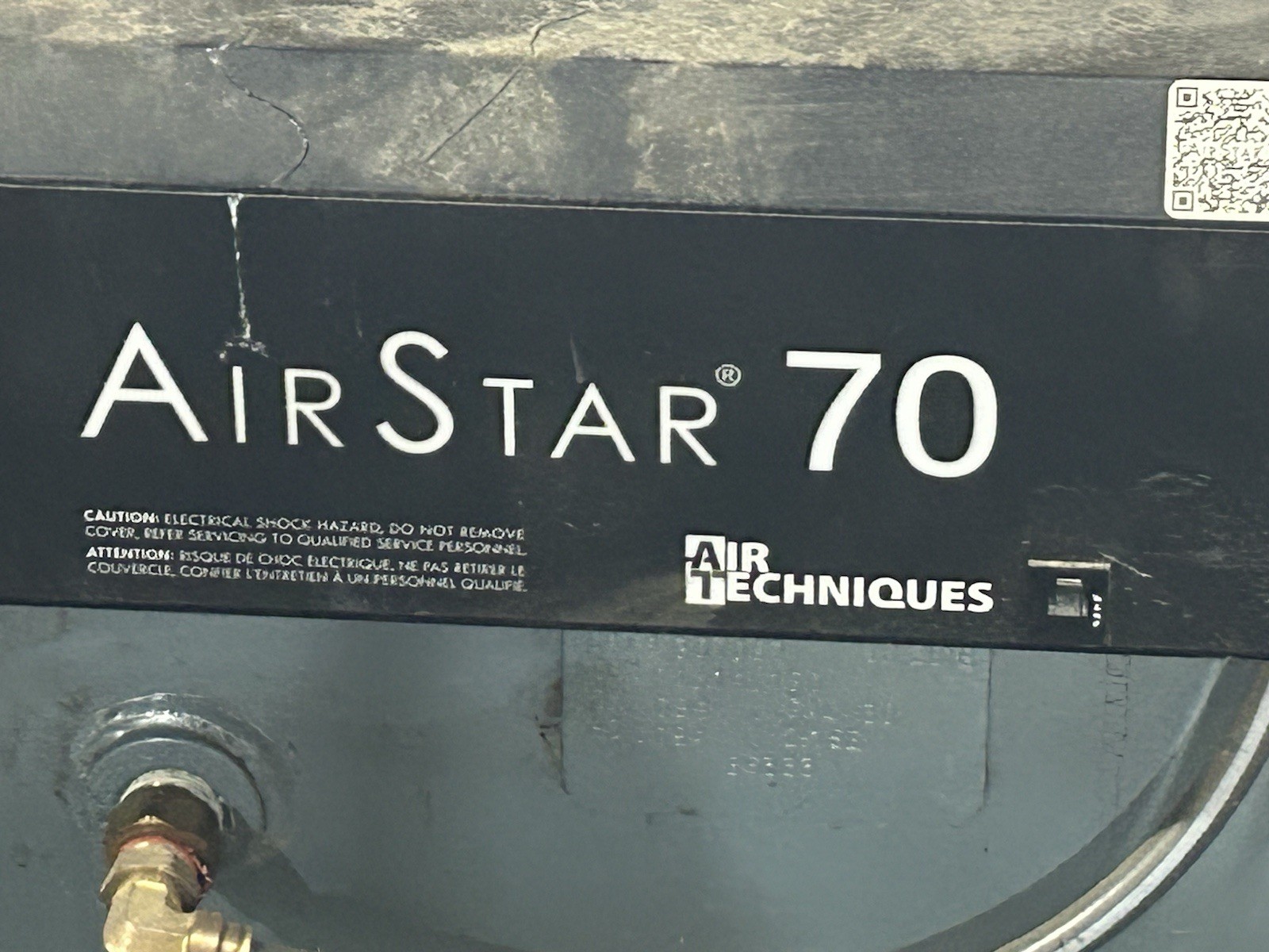 Air Techniques Airstar 70 FOR PARTS
