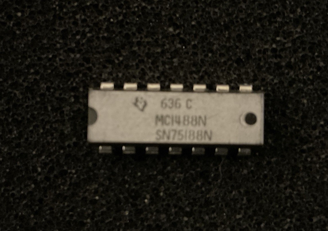 Texas Instruments IC MC1488N SN75188N NOS