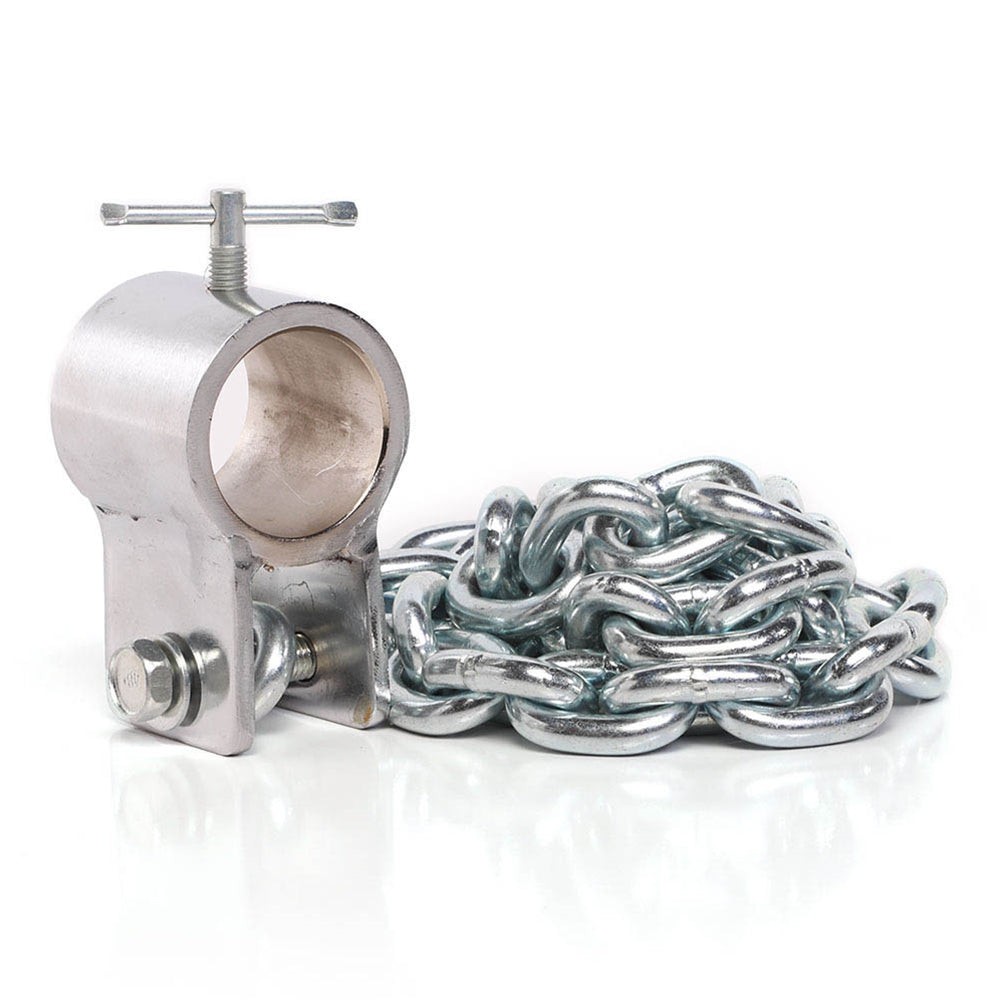 Power Systems 30lb Lifting Chains Pair 60in Barbell Resistance Training Set Gym