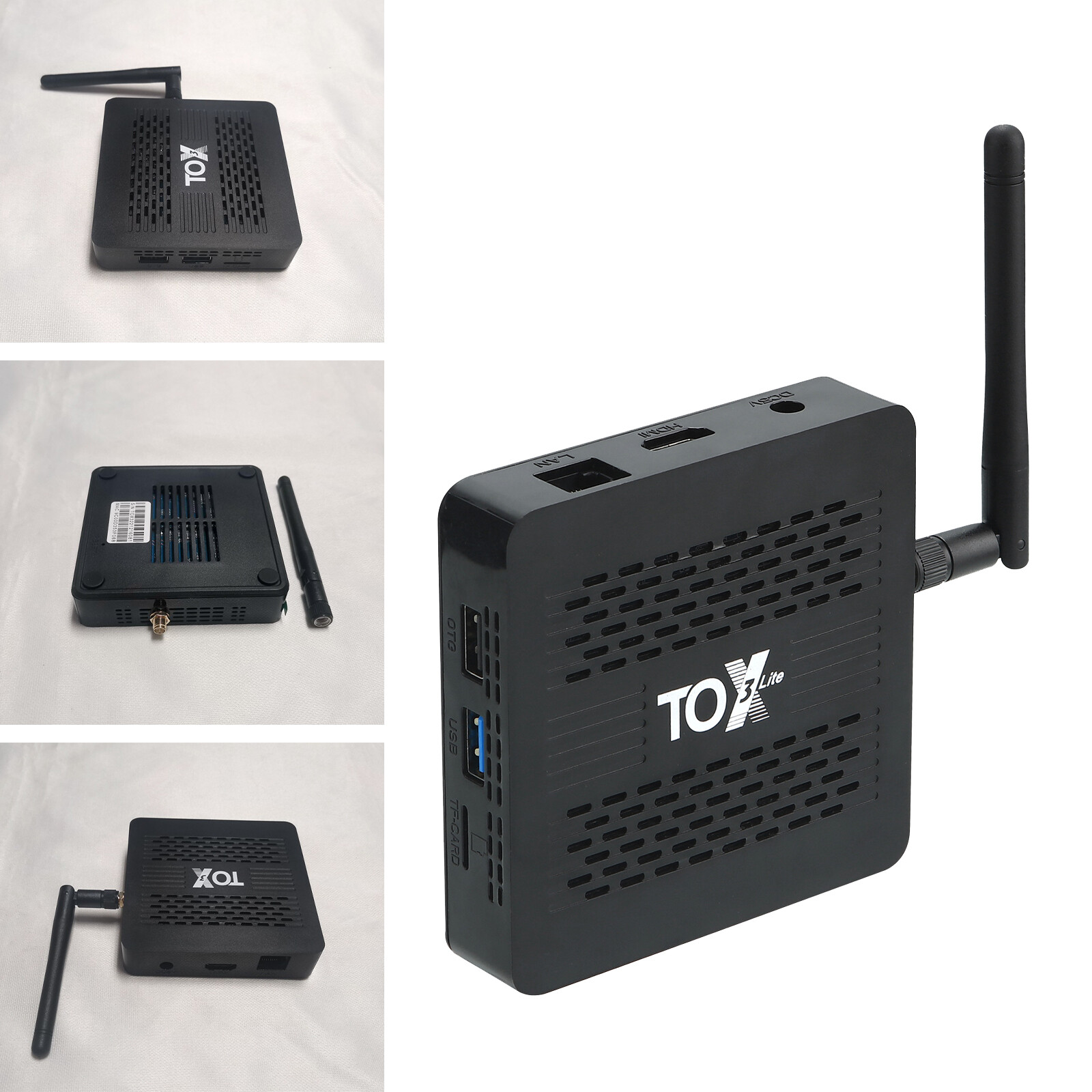 TOX3 Quad Core Amlogic S905X4 Android 11.0 4GB+32GB Smart TV Box 2.4G 5G 1000MhJ