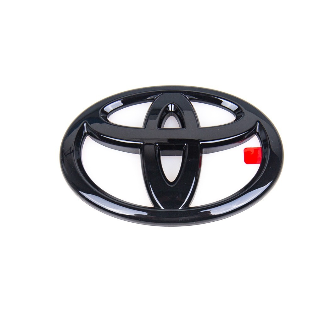 NEW 2022-25 Toyota Tundra Gloss Blackout Overlay Front Grille Emblems Badge