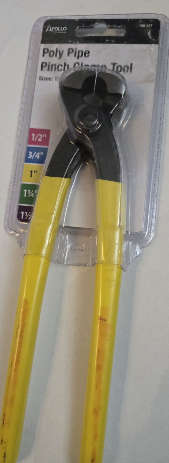 Apollo Stainless Steel Crimp Clamp Tool POLYPTK   Sizes 1/2" - 1-1/2" NEW