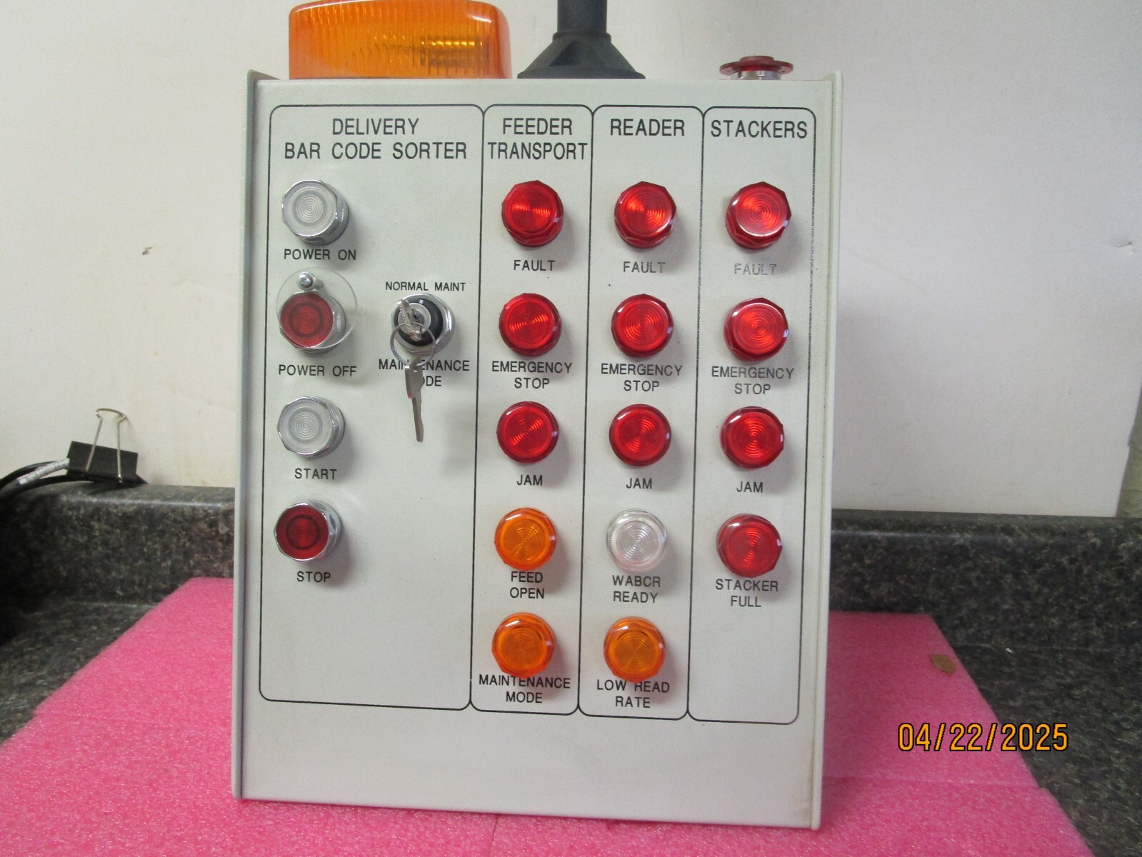 NEW! Siemens Operator Panel Assy 32.1555.479-00 Rev AF