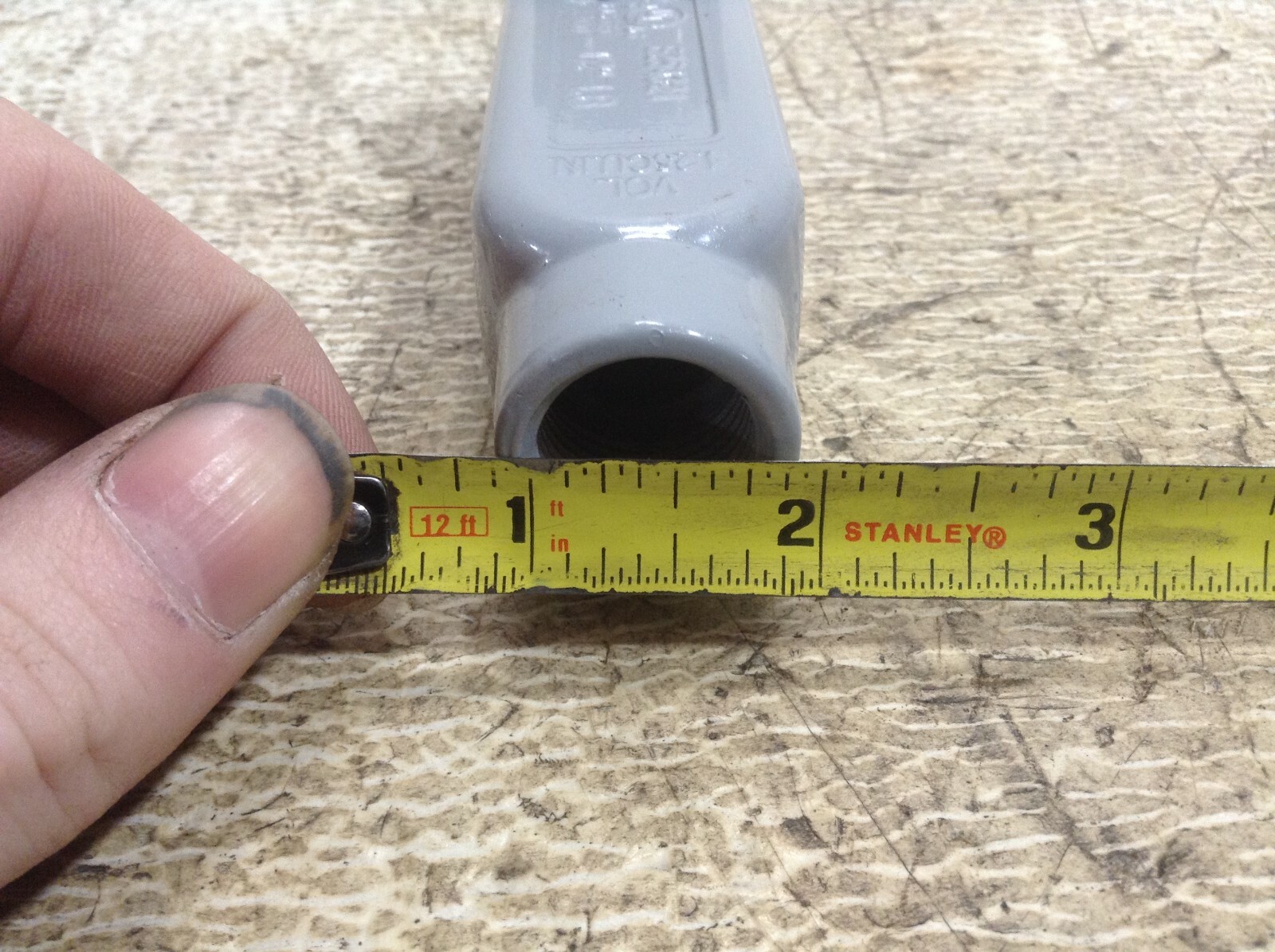TE E254321 Conduit Body 1/2" 27DD New (OK)