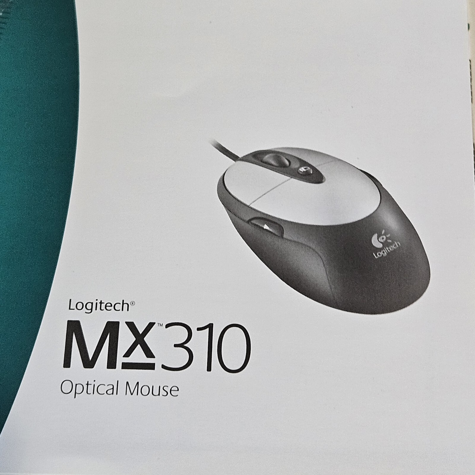 Logitech MouseWare CD 9.79 Software 2004 Windows Mac Disk & Instructions