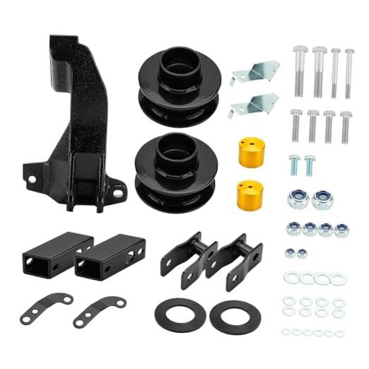 2.5” Leveling Lift Kit with Track Bar Relocation Bracket for 2011-2022 Ford
