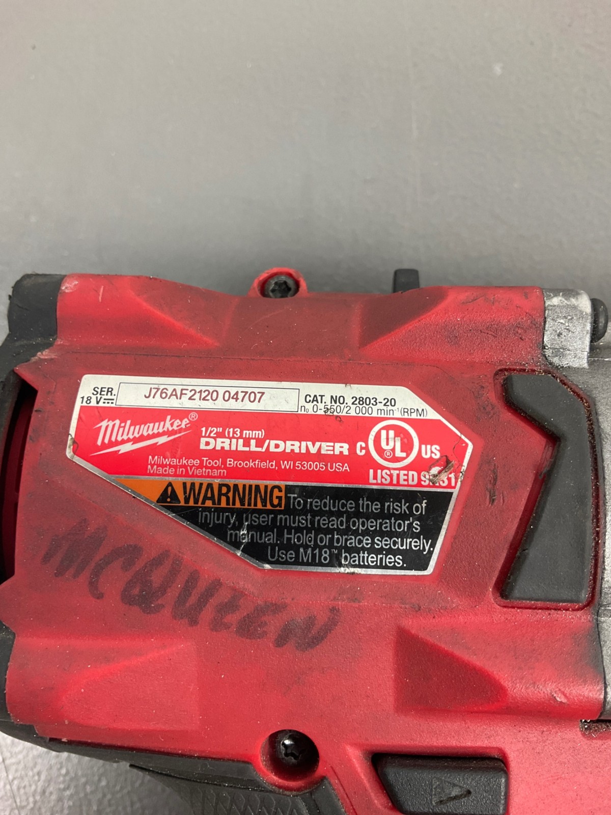 Milwaukee M18 FUEL Brushless Cordless Drill/Driver - Enhanced Durability, Too