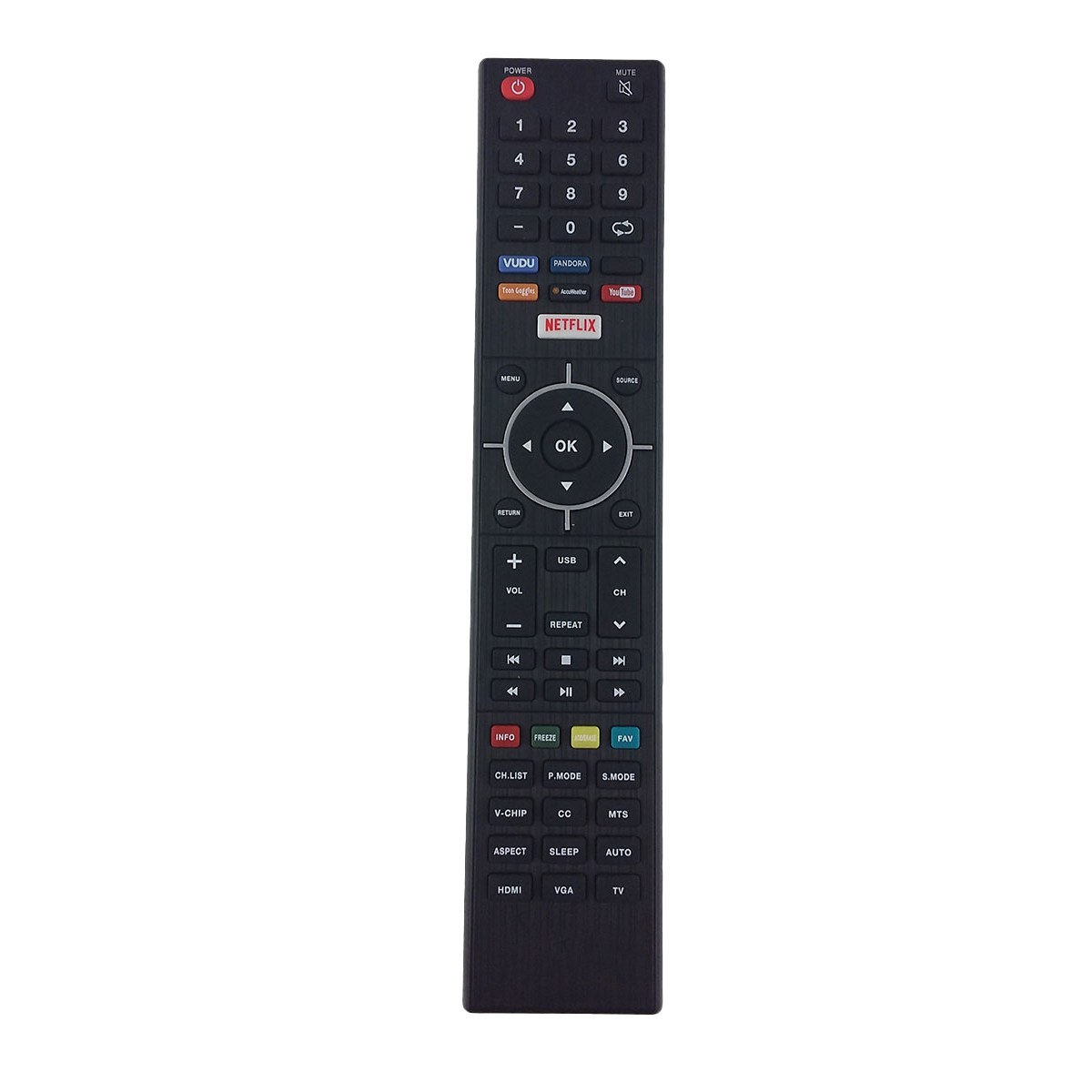 NEW 845-058-03B03 Replacement Remote Control fit for Element TV