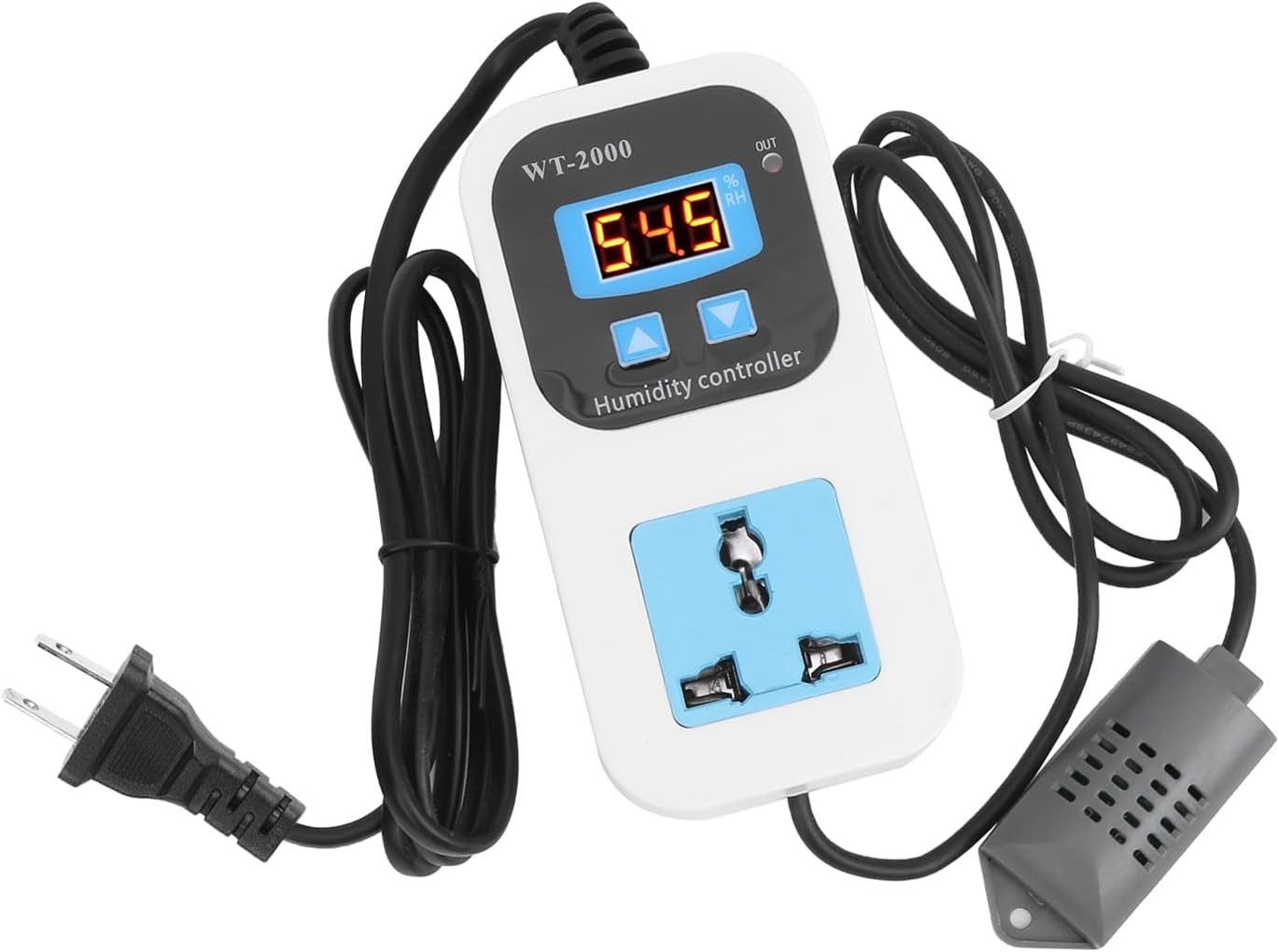 Versatile Digital Humidity Controller with 0-99% RH Range for Smart Environments
