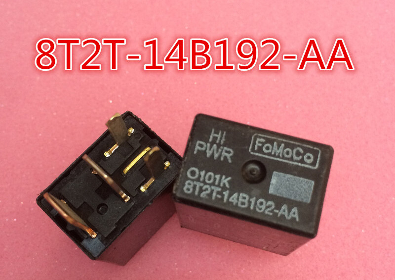 New 8T2T-14B192-AA 12VDC FoMoCo Automotive Relay 4 Pins FUSION F150 x 1PC NEW