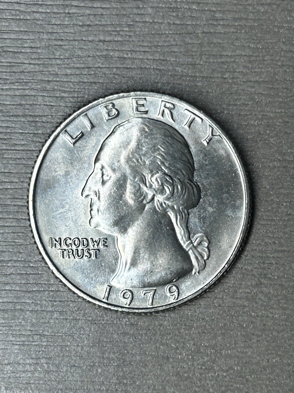1979 P Washington Quarter Brilliant Uncirculated Full Feathers Mint State #E109