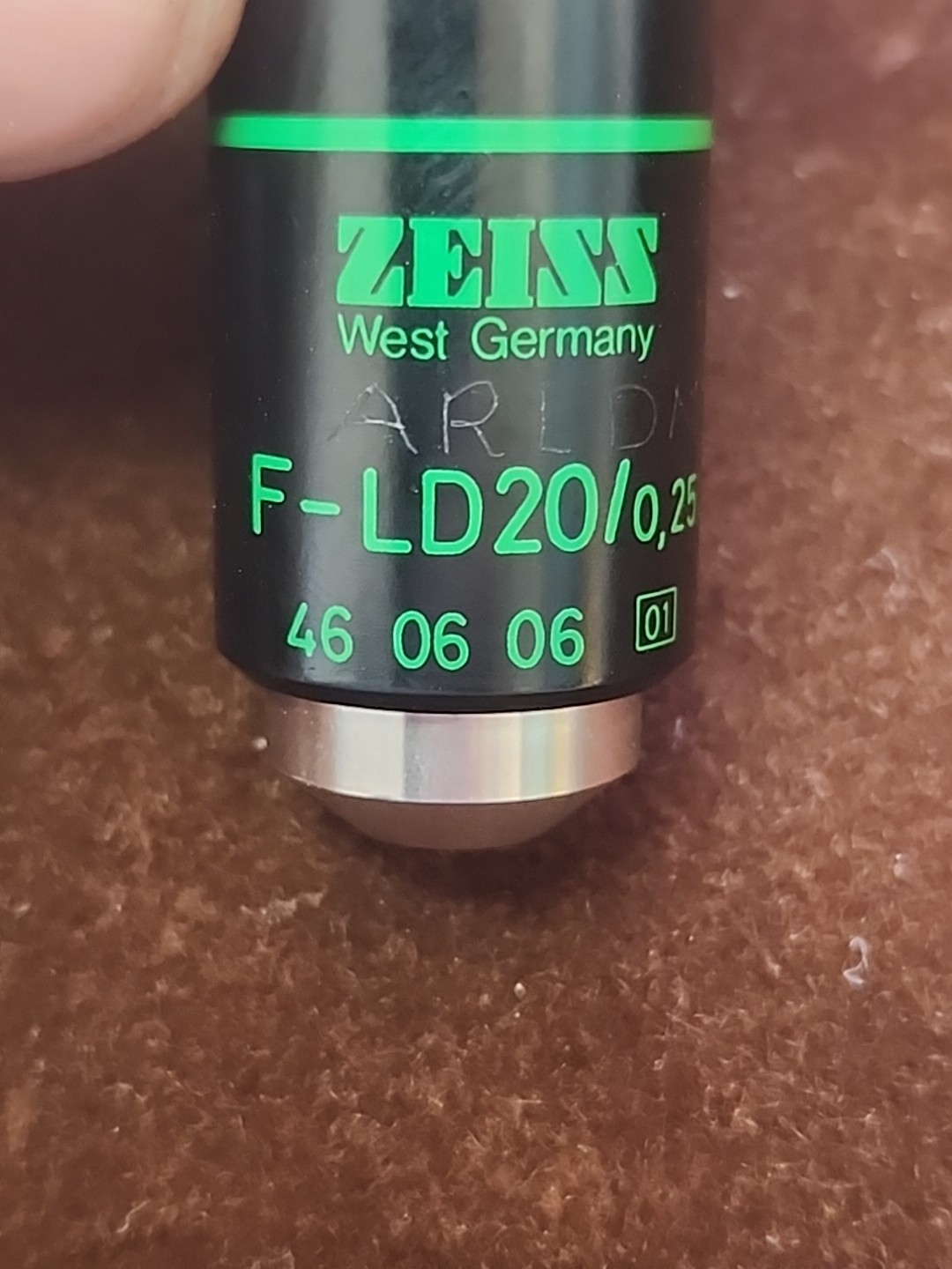 Zeiss F-LD 20/0,5 Microscope Objective 160/2 46 06 06
