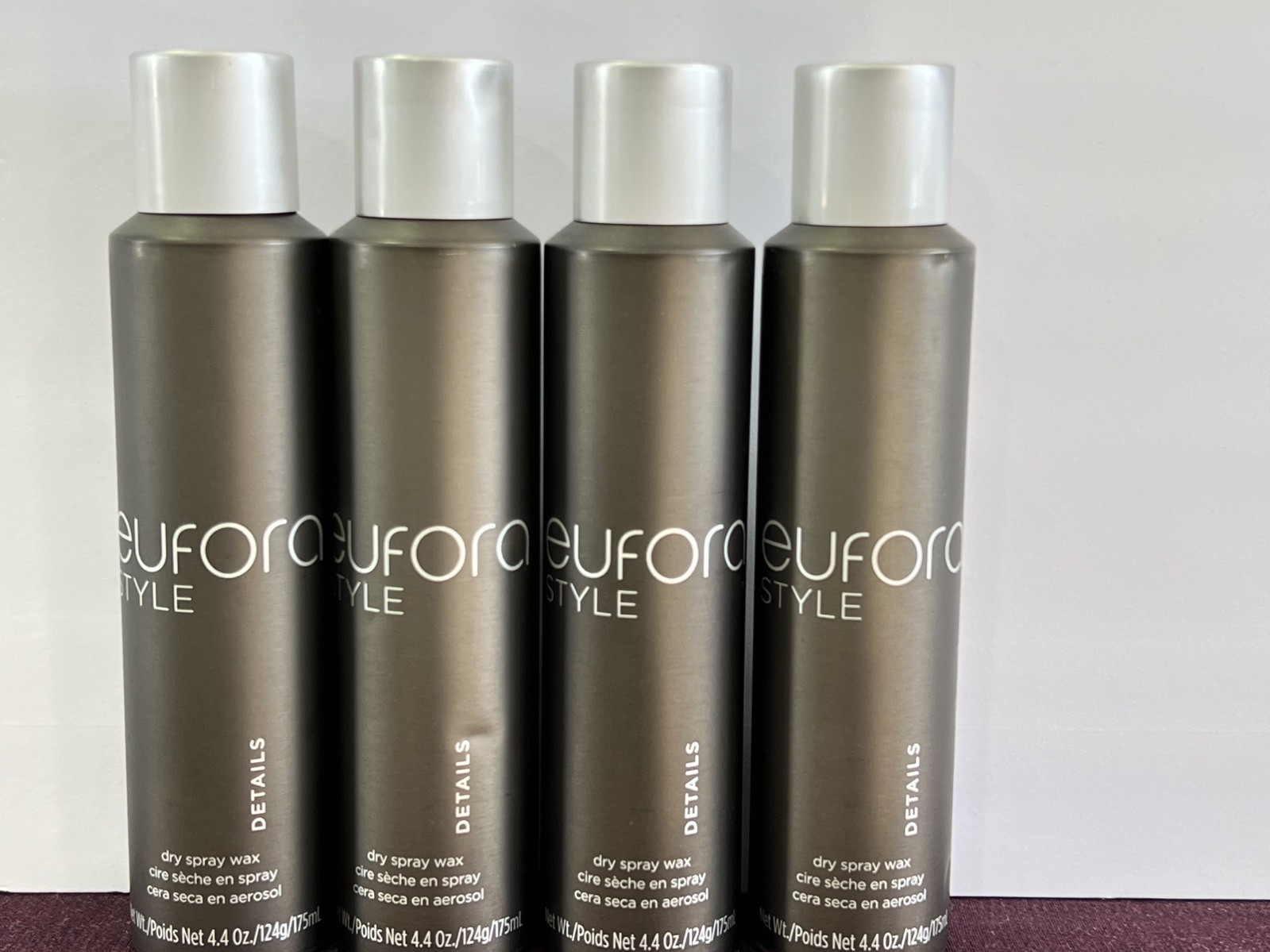 Eufora Style Details Dry Spray Wax 4.4 OZ Each (4 Pack)