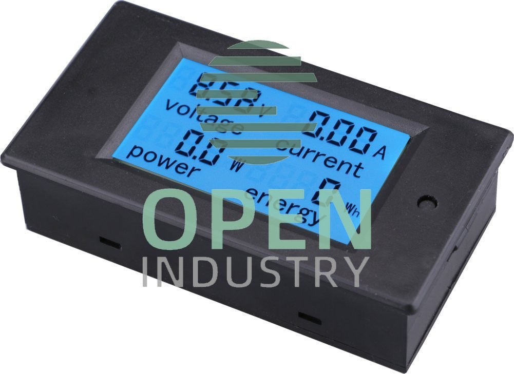 DC 20A 100V LCD Digital Volt Voltage Watt Current Power Meter Ammeter Voltmeter