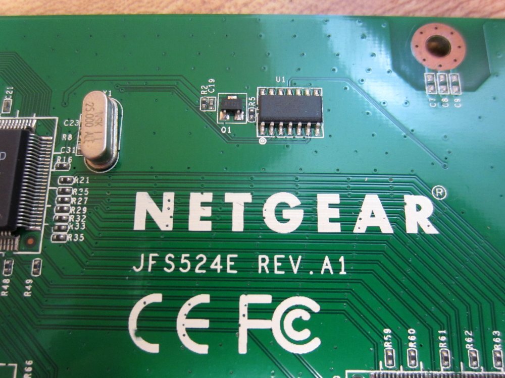 NetGear JFS524E 24-Port Ethernet Plus Switch Board