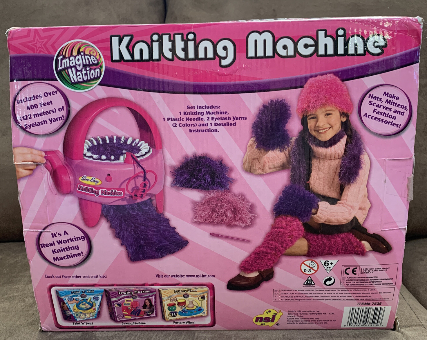 Sew Easy Knitting Machine, Imagine Nation, Working Knitting Machine CREATIVE FUN