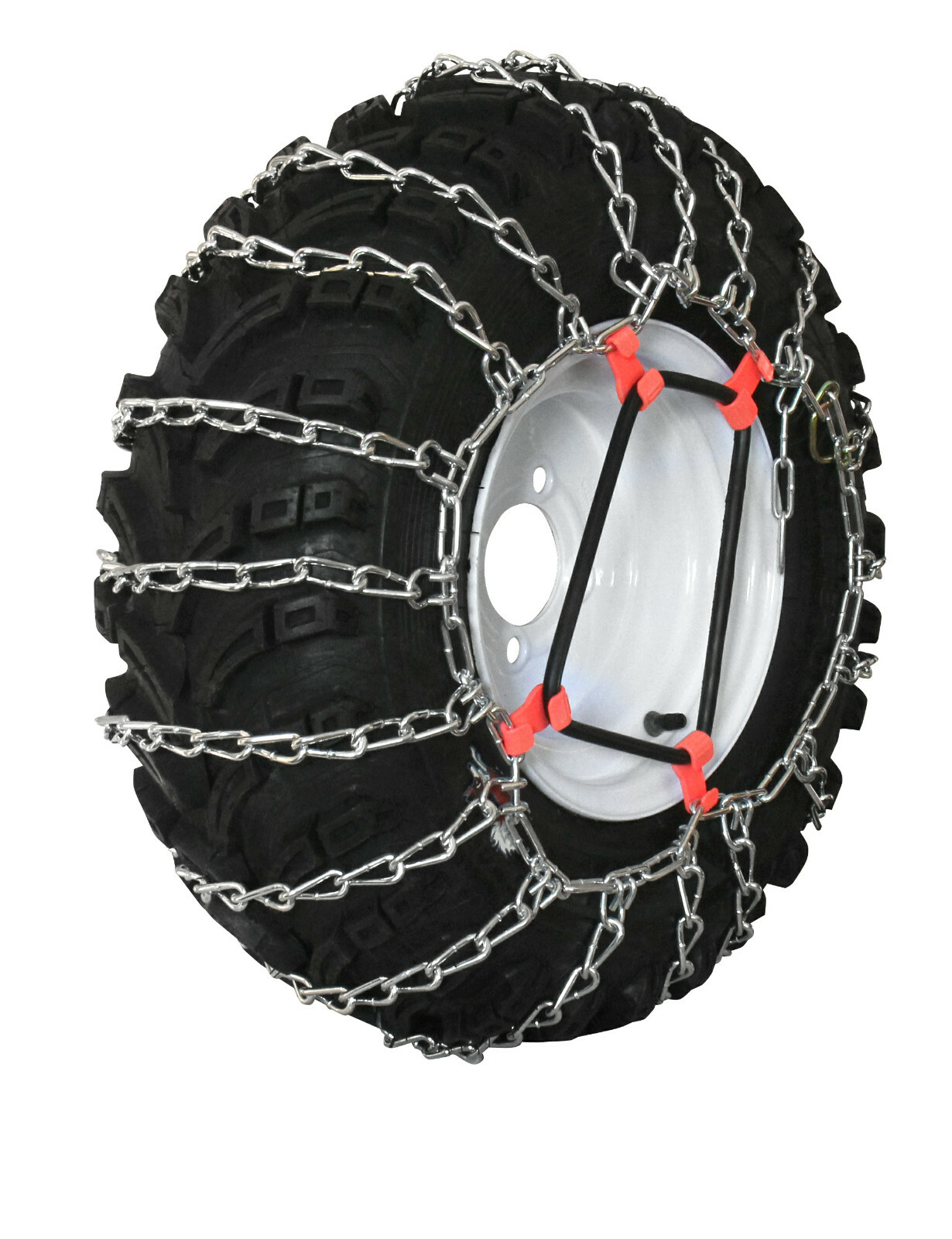 Grizzlar GTU-256 Garden Tractor Snowblower Tire Chains Ladder 2 link 18x8.50-8