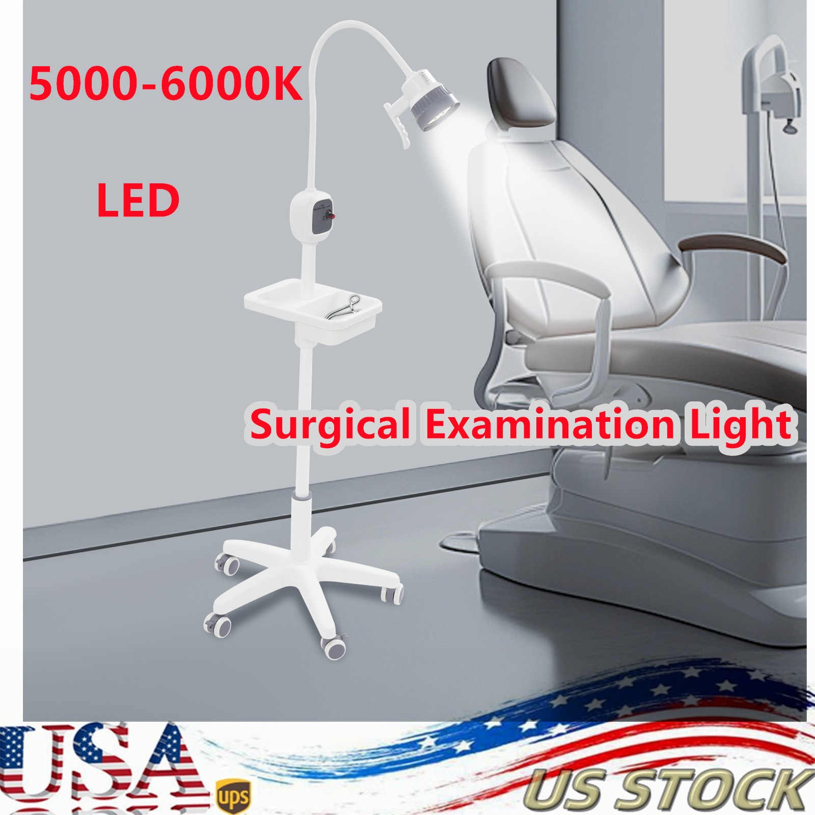 LED Surgical Examination Light Examination Lamp Medical Exam Lamp Freestanding