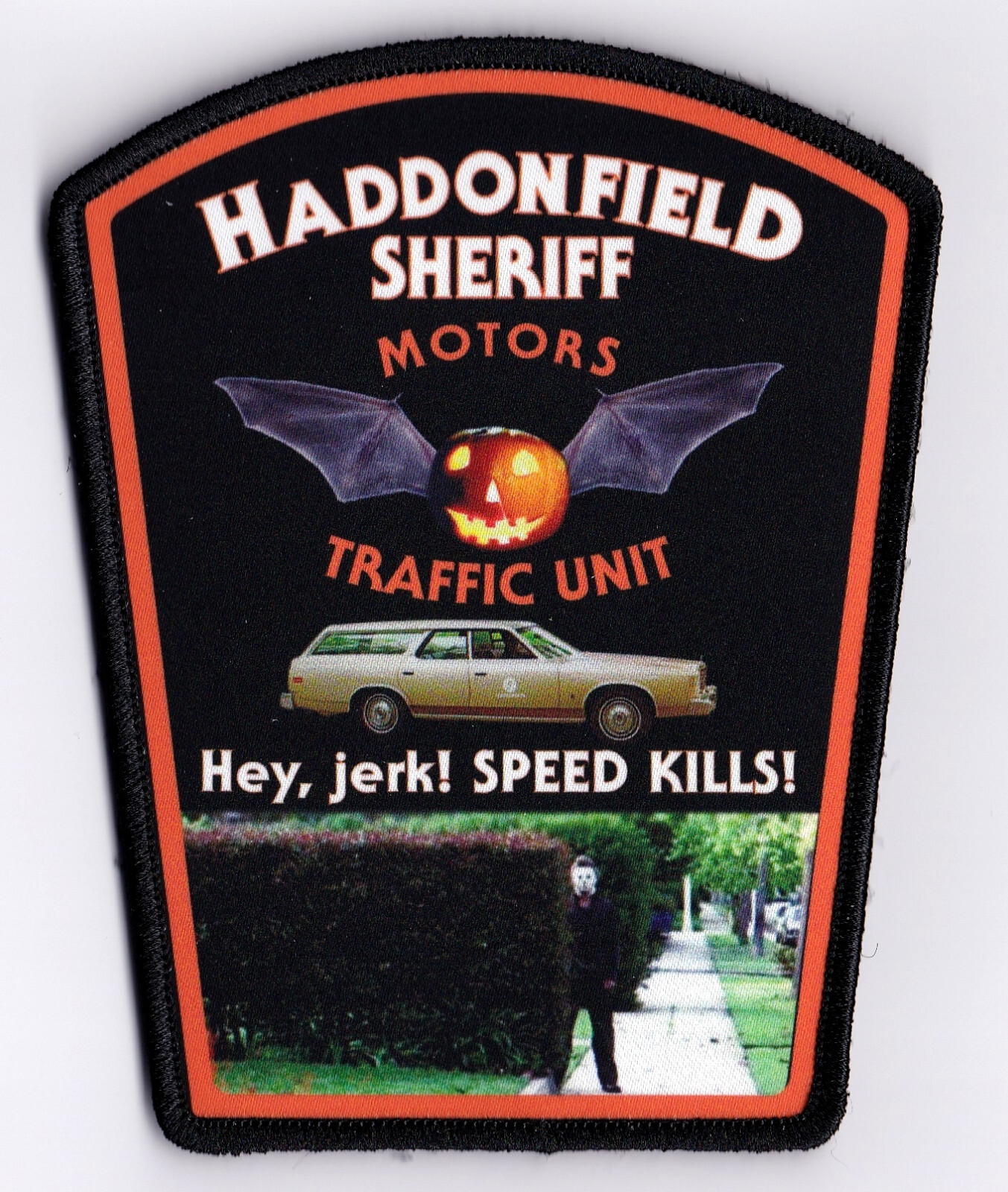 NEW STYLE  2022 HADDONFIELD SHERIFF TRAFFIC UNIT  IL  ILLINOIS  MICHAEL MYERS