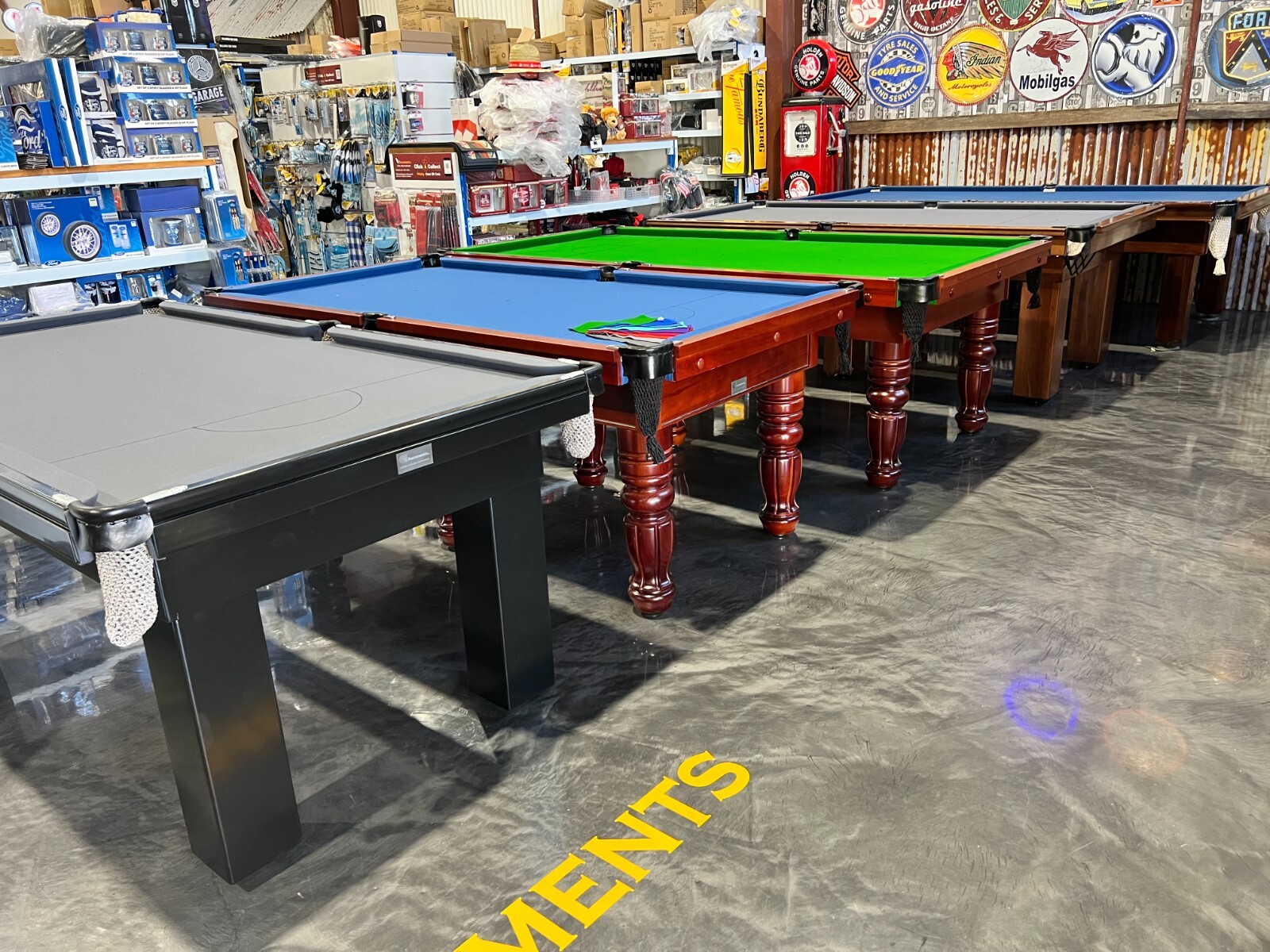 Pool Snooker Billiard Table Deluxe Empire Rail BLACK Pocket Nets & Leather Set