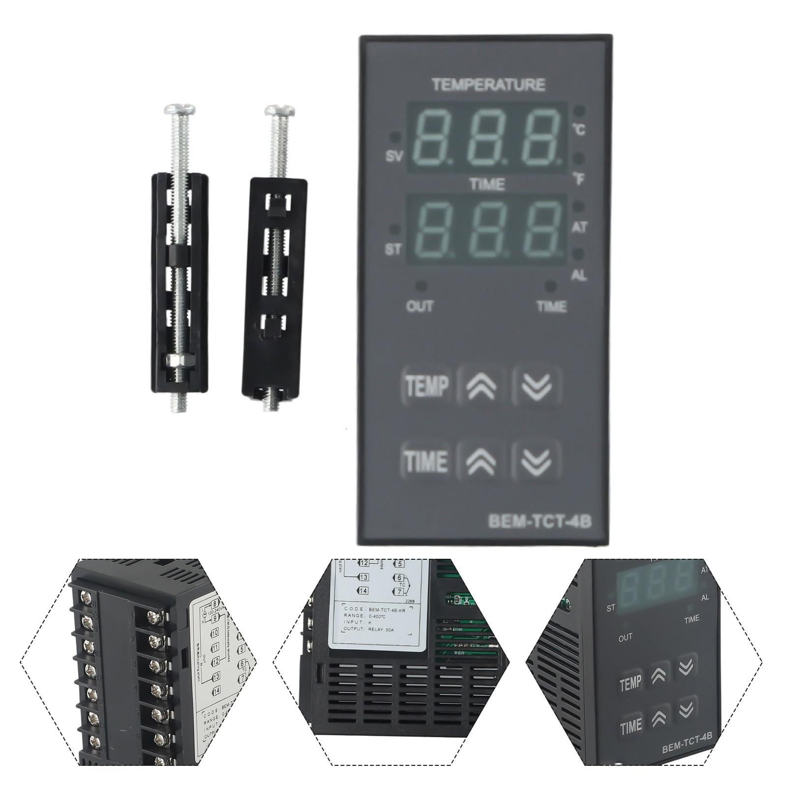 Convenient Digital Thermostat Time Temperature Controller for Heat Press