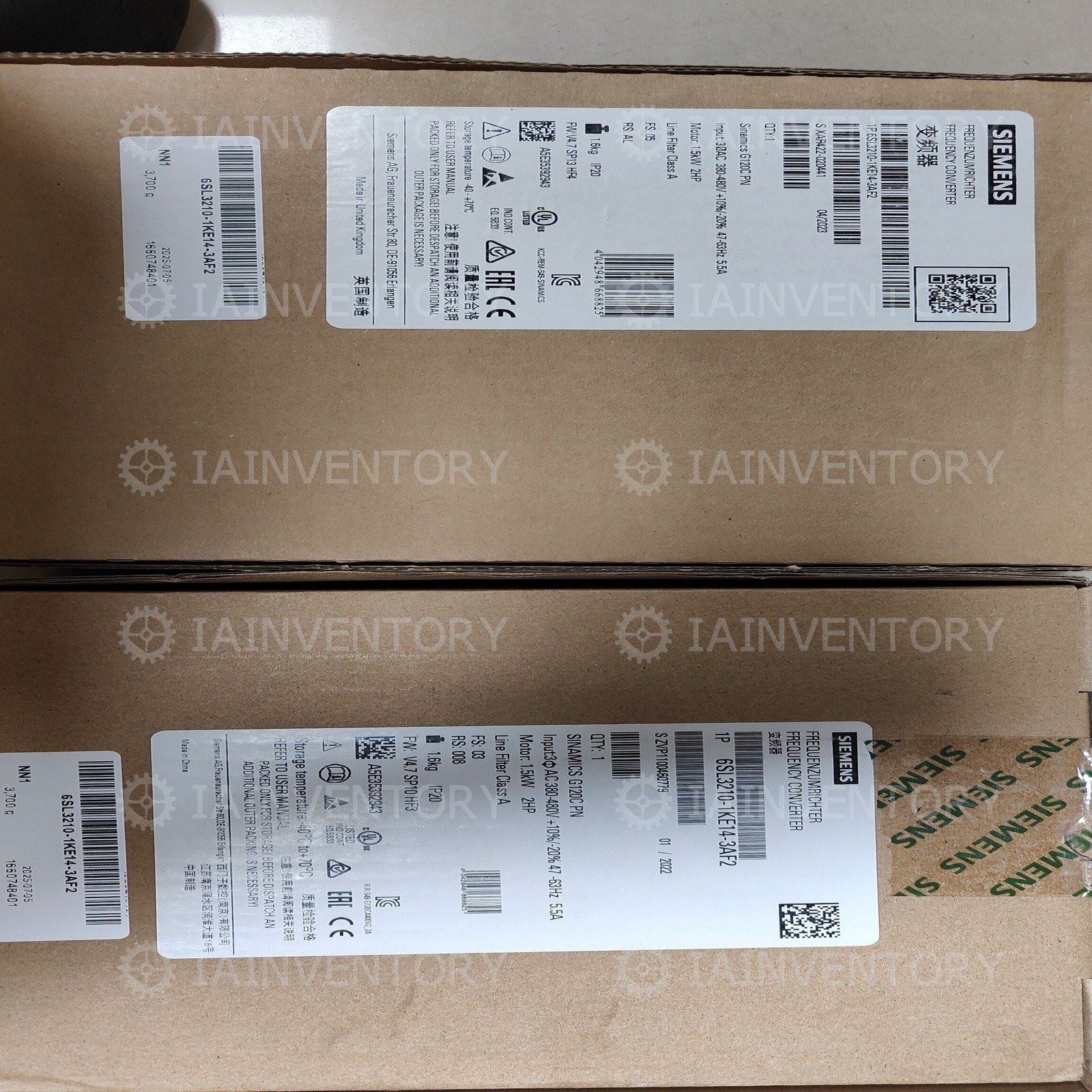 REAL US STOCK Original New 6SL3210-1KE14-3AF2 Siemens Fast Delivery