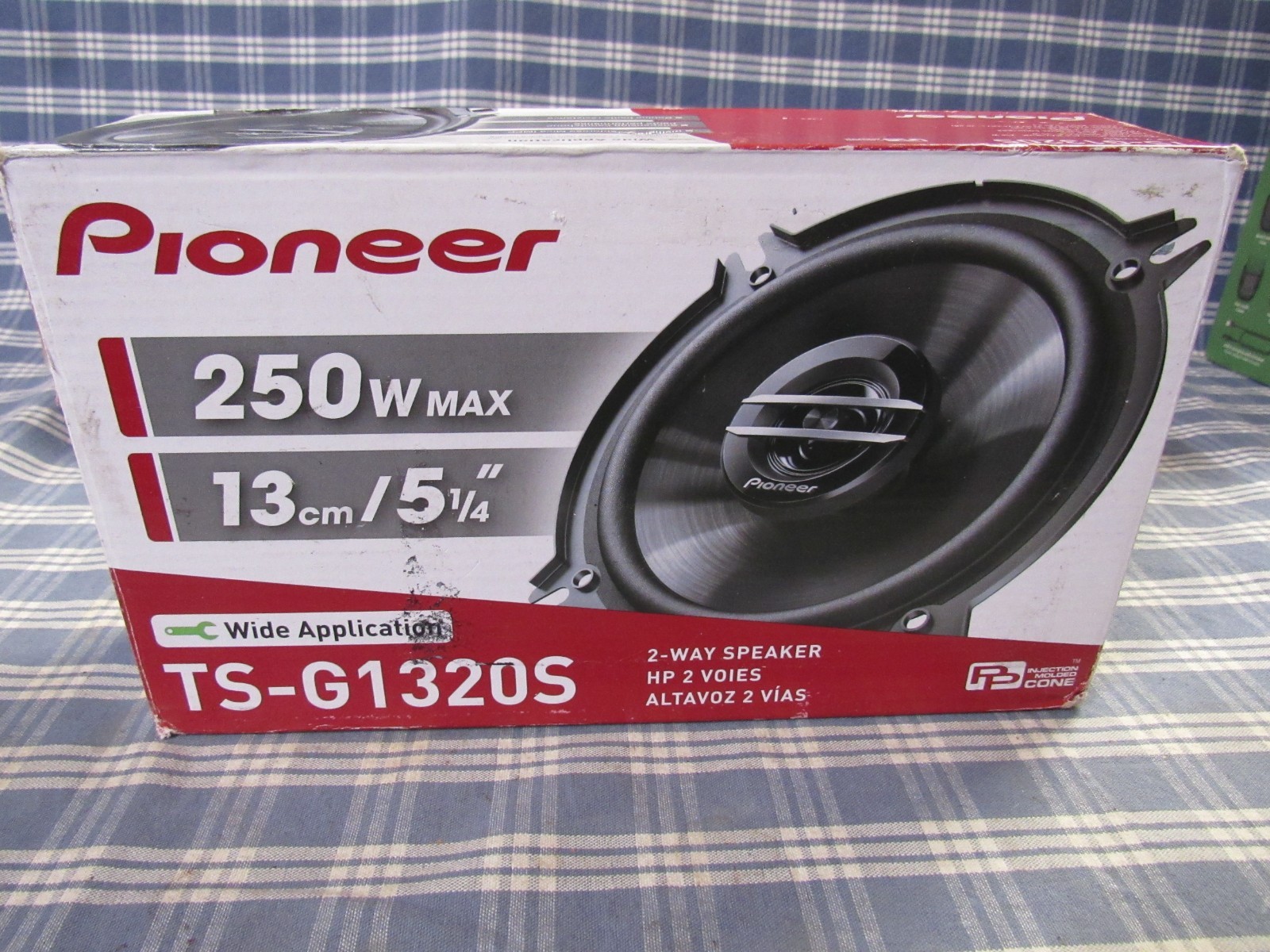 PIONEER G-Series 5.25" 250-Watt 2-Way Coaxial Speakers (Open Box) FREE SHIPPING.