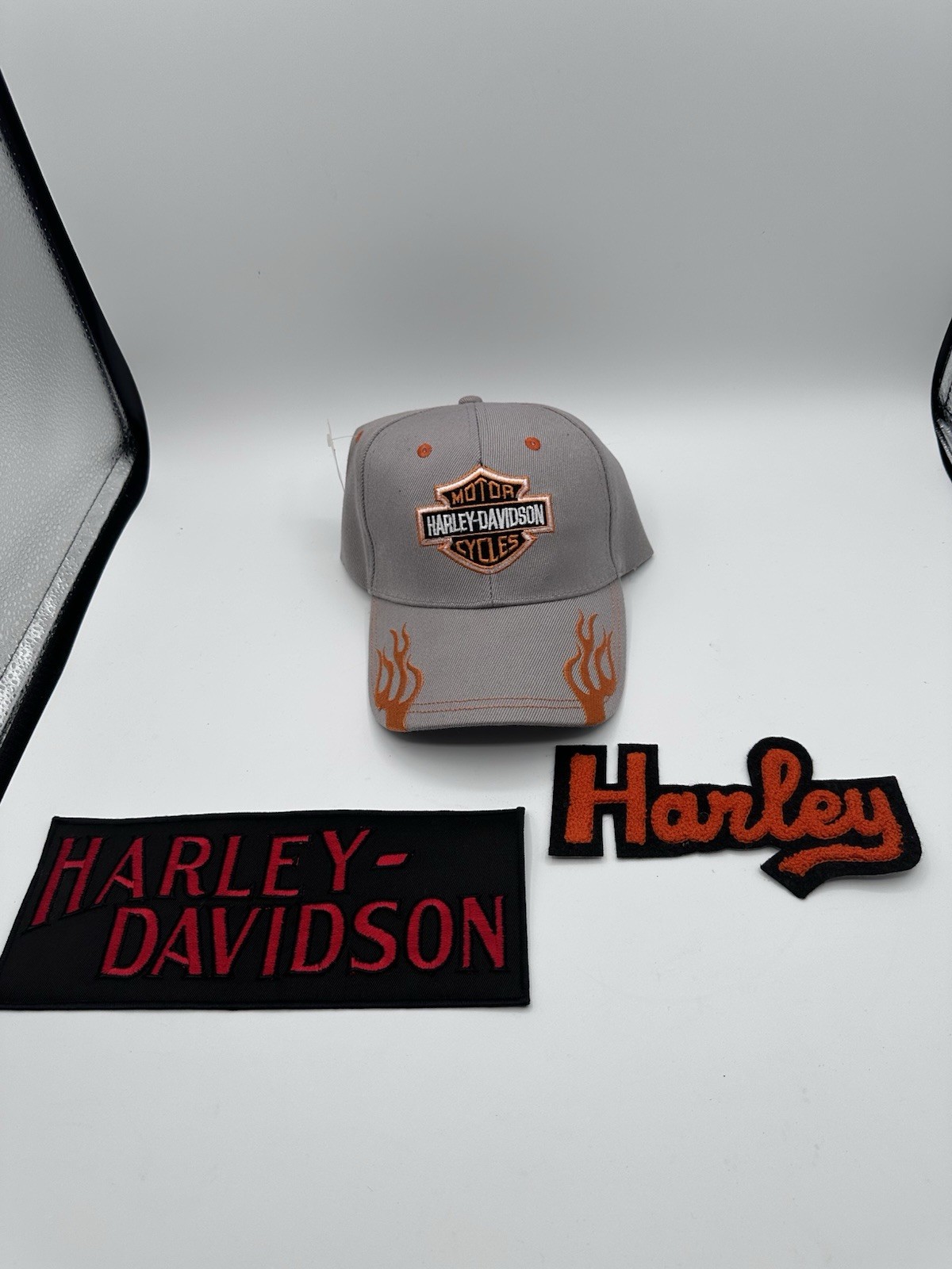 Vintage Harley-Davidson Patch’s Plus New With Tag Harley Davidson Hat